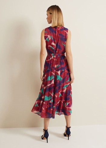 Phase Eight Jolene Floral Dress Multicolor Canada | CHGZWV-796